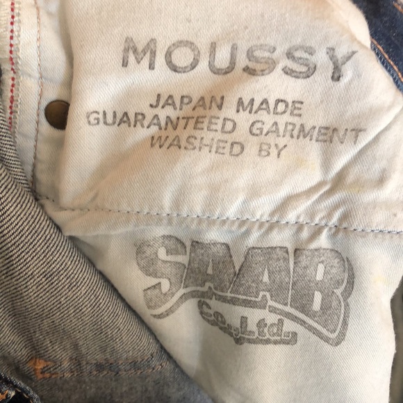 Moussy Vintage Comfort Velma Skinny Distressed Blue Jeans, Size 29. Retail $325. - Picture 8 of 16